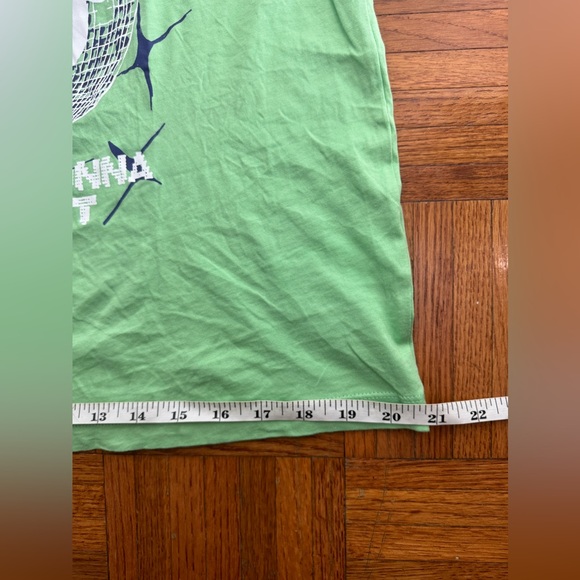 GANNI green disco ball graphic T-shirt unisex size S Brand New With Tag - Picture 10 of 11